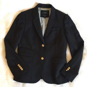 J.Crew Schoolboy Blazer in Black
